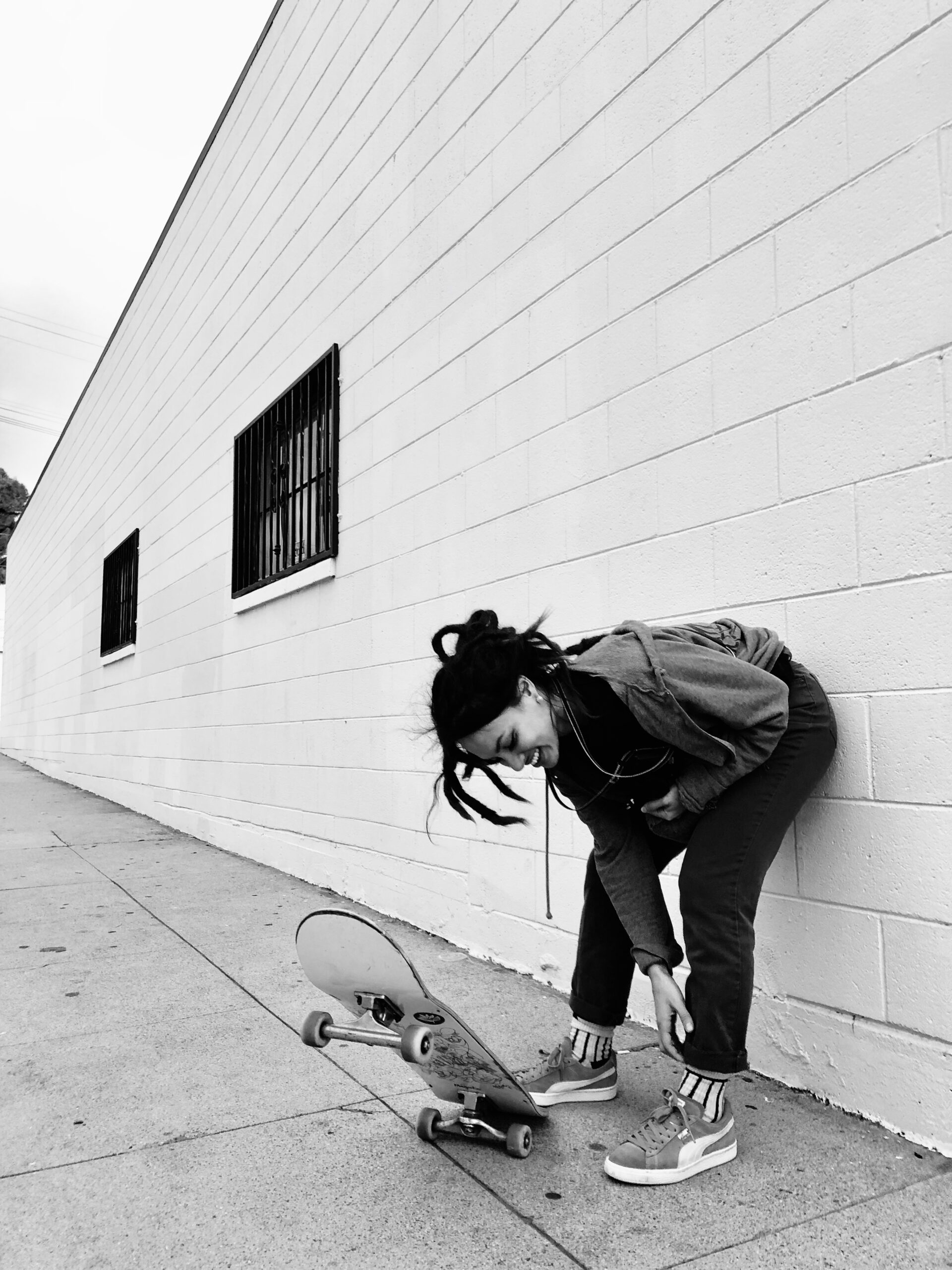 skate session in uptown.