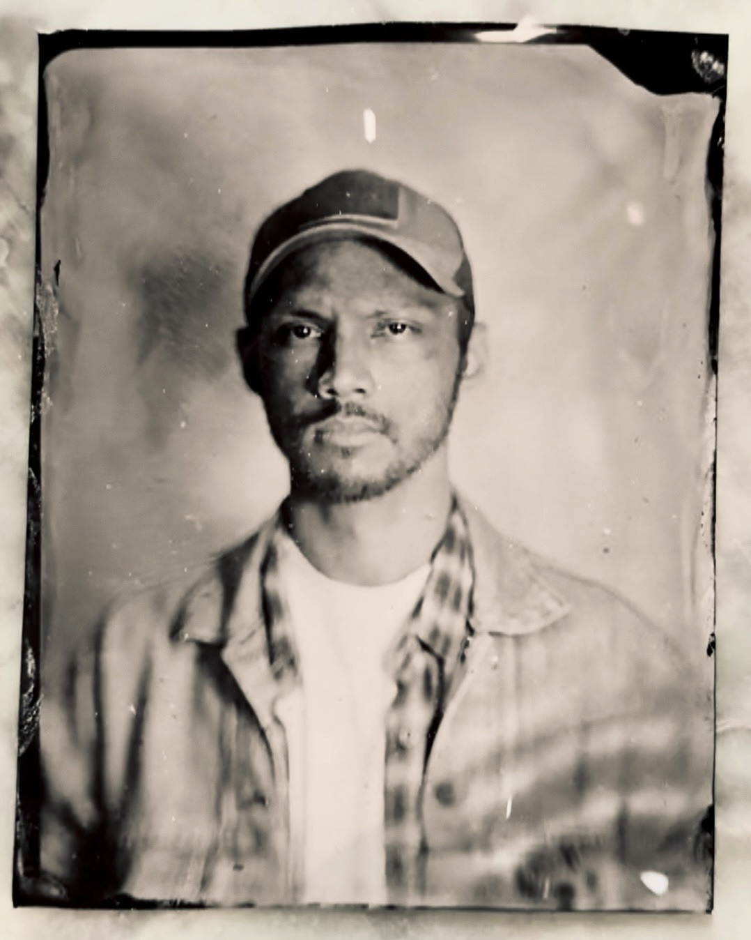 tin type portrait by jeff howlett.